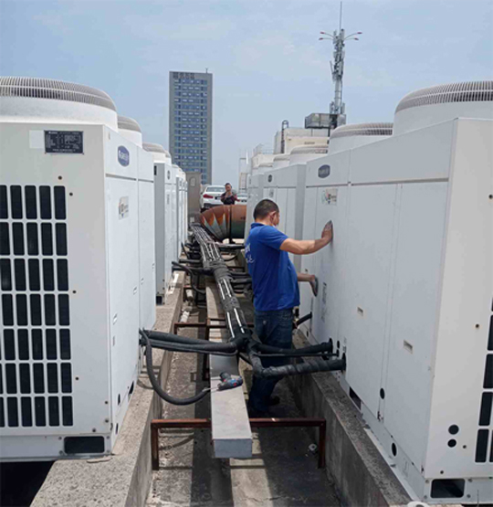 肃宁中央空调制热和不制冷系统维修方法